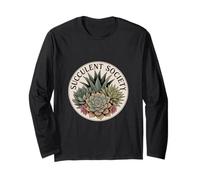 Succulent Society Plant Lover Botanical Club Long Sleeve T-Shirt