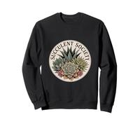 Succulent Society Plant Lover Botanical Club Sweatshirt