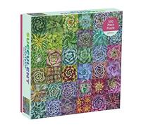 Succulent Spectrum 500 Piece Puzzle
