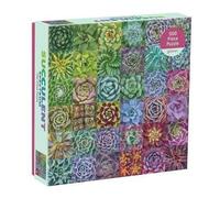 Succulent Spectrum 500 Piece Puzzle