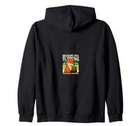 Succulent Still Thriving Fox Three Months Outstanding Zip Hoodie