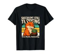 Succulent Still Thriving Three Months Outstanding Value Graphic T-Shirt