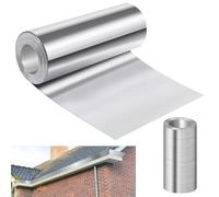 succulentlovers 8'' x 50' Aluminum Flashing Roll - Roof Flashing, 0.2mm Thickness Aluminum Roof Panels, Metal Roof Flashing for Sealing Windows Doors, Shed Weatherproofing Areas