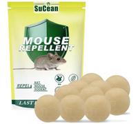 SuCean Mouse Repellent, Peppermint Oil Rat Repellent Outdoor, Mouse Deterrent, Rodent Control, Rat Deterrent, Rodent Repellent for Indoor Outdoor, More Effective Than Ultrasonic-10P