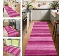 SUCERU Runner Rugs Non-Slip Washable Carpet Runners for Hallway Light Purple Indoor Entryway Mats 120X300CM Carpets Living Room Bedroom Kitchen Floor Mat Doormat