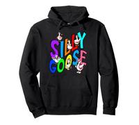 Such a Silly Goose, funny gooses being all silly Pullover Hoodie