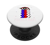 Such Is Life French Culture Spirit Pixel Retro Mood Vibes PopSockets Adhesive PopGrip