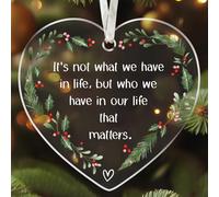 SUCHAGIFT Best Friend Ornaments for Christmas Tree - Best Friends Bestie Ornaments for Women - Bestie Ornament - Friendship Christmas Ornament - Bestie Gifts for Women - Acrylic Ornament 2025