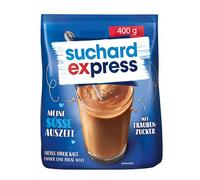 Suchard Express 400 g bag, drink powder for hot chocolate, refill bag, cocoa for cold or warm milk