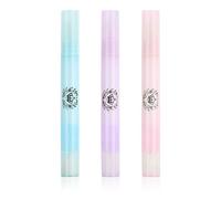 suchkawe 3 Pcs Nail Polish Corrector Pen, Nail Corrector Pen Gel Polish Remover Nail Edge Cleaning Pen Refillable with 9 Replacement Tips