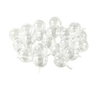 SUCHUANGUANG 20Pcs Clear Plastic Chocolate Ball 4cm Round Candy Boxes Valentines Day Wedding Christmas Party Bouquet Gift Holder