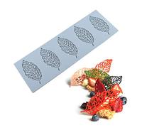 SUCHUANGUANG ant Moulds Leaf Shaped Silicone Mold Cake Baking Tools Cake Mold 5 Types to Choose for Chocolate Cake Decoration