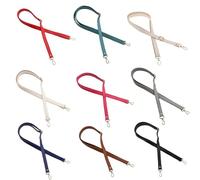 SUCHUANGUANG Long Faux Leather Shoulder Bag Strap Purse Handle Crossbody Handbag Belt Gray