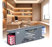 SUCIKORIO 12V 12W LED Driver, Ultra Slim LED Transformer 240V AC to 12V DC 1A 12 Watt Quiet Low Volt Converter LEDs Power Supply Constant Voltage For LEDs Strip, Wall Lamp, Indoor