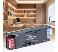 SUCIKORIO 24V 24W LED Transformer, Ultra Slim LED Driver 240V AC to 24V DC 1A 24 Watt Quiet Low Volt Converter LEDs Power Supply Constant Voltage For Indoor, LEDs Strip, Wall Lamp