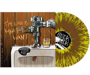 Suck Brick Kid - The End Is What I Want - Yellow & Brown Splatter [New Vinyl LP]