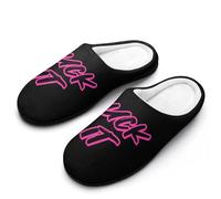 Suck It Breathable Slippers Women Slip On Winter Warm House Slippers Shoes Bedroom 7-8（39-40