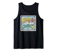 Suck It Up Buttercup Motivational Quote Tank Top