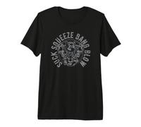 Suck Squeeze Bang Blow Motorcycle V-Twin Engine Skull Design Premium T-Shirt