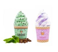 Suck UK Blueberry Ripple & Mint Ice Cream Socks
