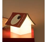 Suck UK Book Rest Lamp | House Shaped Lamp | Book House Lamps | Room Decor | LED Lights for Bedroom | Bedside Lamps | Decorative Home Accessories | Bedside Reading Night Light | Housewarming Gifts