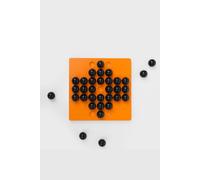 Suck UK BOXO Solitaire Puzzle - Marble Board Game Set in Orange Suck UK Orange