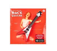 Suck UK Build Your Own Guitar Kit | Make Your Own Cardboard Kids Guitar Craft Kit | Crafts For Kids & Guitar Gifts | Music Gifts & Craft Kits For Kids Gifts | Includes Elastic Guitar Strings