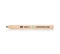 Suck UK Carpenters Pencil | Wooden Pencil With Spirit Level | Carpenters Gifts | Builder Pencils | Construction Tools | Novelty Spirit Level | Marking Tools | Fathers Day Gift | Gardening Essentials