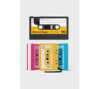 Suck UK Cassette Tape Notebooks 3 Piece & Retro Cassette Tape Dispenser Set Suck UK Multicolor