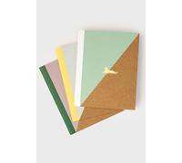 Suck UK Pocket Notebook 3 Set | Lined | Grid | Dot Grid Format | Recycled Paper & Kraft Binding Cover | Compact On-the-Go Notes for School, Office & Travel Use | Animal Cat Lovers Gift | 68 Pages Each