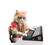 Suck UK - Cat Scratcher Synthesizer | Cardboard Cat Scratchers | Kitten Toys & Cats Toys For Indoor Cats | Kitten Cardboard Scratcher & Scratching Board | Toy Interactive For Indoor