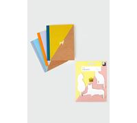 Suck UK Cat Wall Hooks & Dog Pocket Notebooks Set - Home & Stationery Bundle Suck UK Multicolor