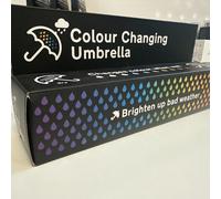 Suck UK Color Changing Umbrella Bright Up Bad Weather When Wet ❤️ ☔️