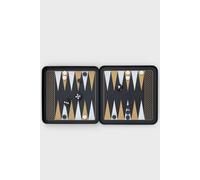 Suck UK Compact Magnetic Backgammon Set with Carry Pouch in Black Suck UK Black