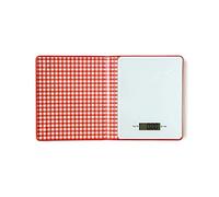 Suck UK Cook's Book Kitchen Scale | Digital Food Scale | Kitchen Gadgets | Baking Accessories | Cooking Accessories | Hidden Weighing Scales In A Book | Red Hard Case Cover | Easy Clean Glass Surface