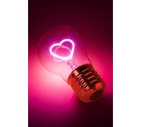 Suck UK Cordless Heart Lightbulb USB Rechargeable Suck UK Multicolor