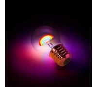 Suck UK Cordless Rainbow Light Bulb Battery Operated, Multi