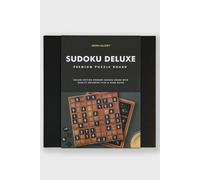 Suck UK Deluxe Sudoku Wooden Puzzle Set with Tiles & Storage in Brown Suck UK Brown