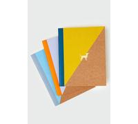 Suck UK Pocket Notebook 3 Set | Lined | Grid | Dot Grid Format | Recycled Paper & Kraft Binding Cover | Compact On-the-Go Notes for School, Office & Travel Use | Animal Dog Lovers Gift | 68 Pages Each