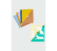 Suck UK Dog Wall Hooks & Pocket Notebooks Set - Home & Stationery Bundle Suck UK Multicolor