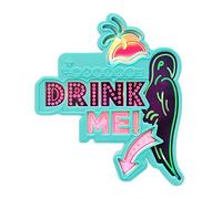 SUCK UK Flashing Parrot Drink Topper - Drink me