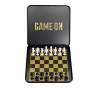Suck UK Iron And Glory Travel Chess Set