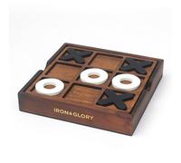 Suck Uk Iron & Glory Wooden Noughts & Crosses (Tic Tac Toe)