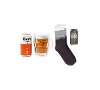 Suck UK Mens Socks In A Can & Men's Craft Beer Socks, Multi