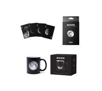 Suck UK Moon Playing Cards & Colour Changing Ceramic Mug Set Suck UK Multicolor