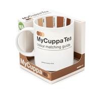 Suck UK My Cuppa Tea Mug | Tea Lover Gifts | Novelty Cups for Women | Colour Guide Mugs for Men & Women | Colour Chart Large Cup Office Accessories | Retro Kitchen Gifts | Microwave Safe | Funny Mug