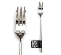 Suck UK Pickle Fork | Goth Decor | Fruit Picker | Gothic Accessories | Skull Head Pickle Grabber | Goth Kitchen Decor | Devil Horn | Pickled Onion Fork | Unique Kitchen Gadgets | Gothic Kitchenware