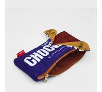 Suck UK Plush Chocolate Zip Pouch | Pencil Case | Makeup Bag | Back to School Supplies | Stationery Pouch Cosmetic Organizer | Gold Zipper | Cute Accessories | Novelty Gifts for Chocolate Lovers