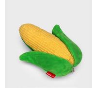 Suck UK Plush Sweetcorn Zip Pouch | Corn Shaped Pencil Case | Makeup Bag | Back to School Supplies | Stationery | Cute Accessories | Cosmetic Organizer | Gold Zipper | Novelty Gift for Food Lovers