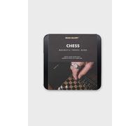 Suck UK Portable Game on Chess Set with Magnetic Board & Storage Tin in Black Suck UK Black